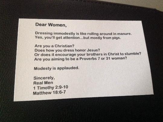 Modesty and the People Who Police It