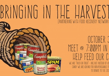 Help Feed The Hungry This Halloween By Bringing In The Harvest