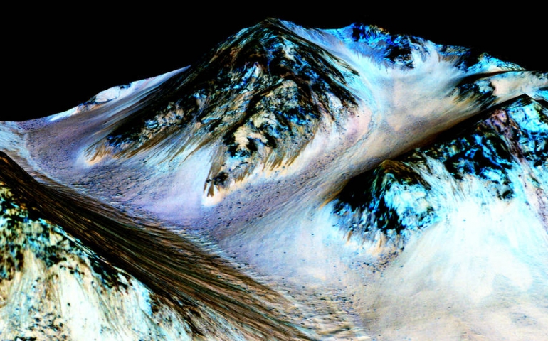 Flowing Water Found on Mars