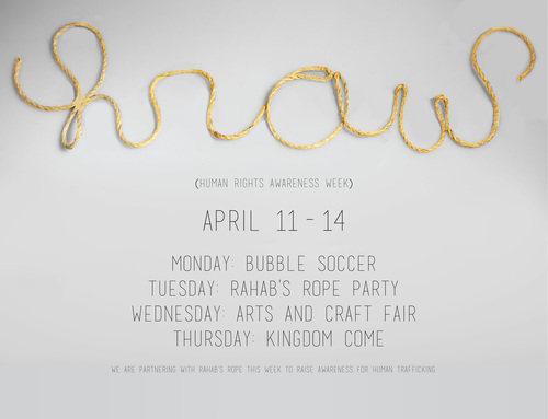 Human Rights Awareness Week to Focus on Fighting Human Trafficking