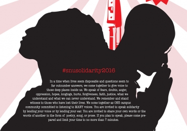 SPEAK SOLIDARITY: A Spoken Word Event