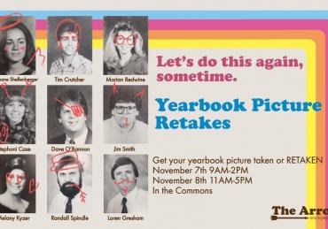 Eight Reasons to Get Your Yearbook Photo Taken on November Seventh and Eighth