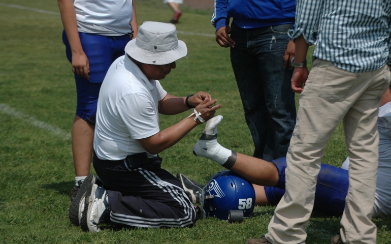 Behind the Scenes of an Athletic Trainer