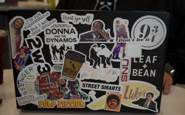 Laptop Sticker Stories