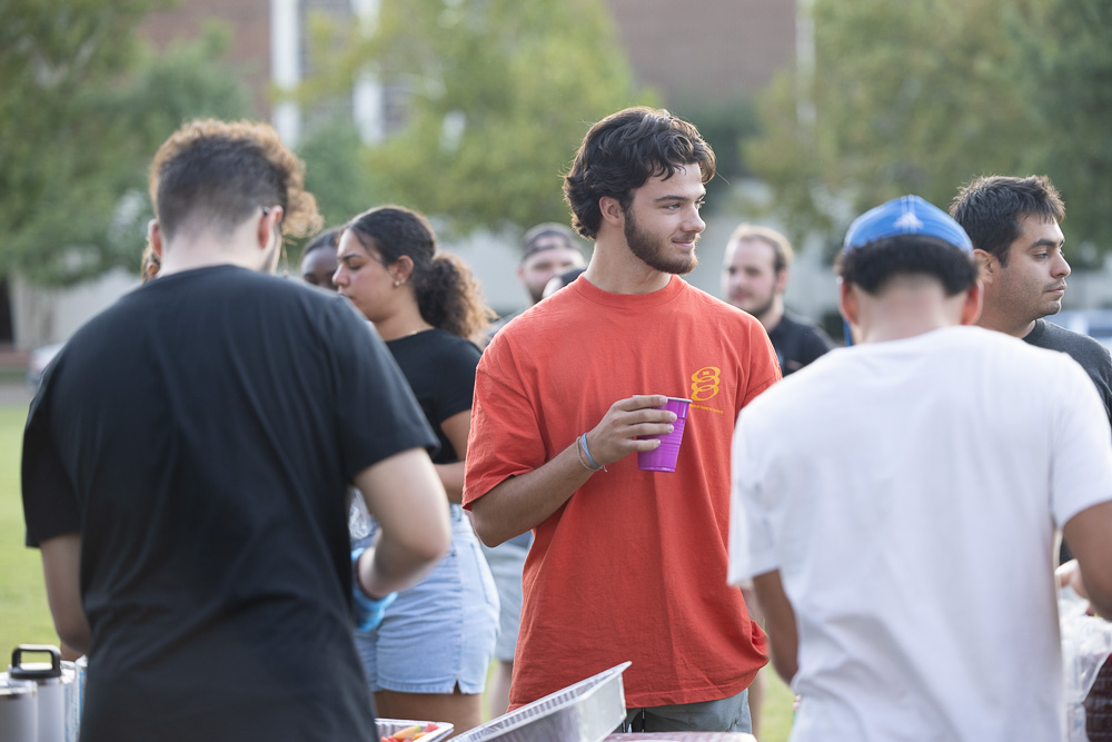 A group of students at Amigos Unidos