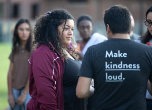 A group of students at Amigos Unidos
