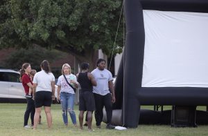 A group of students at Amigos Unidos