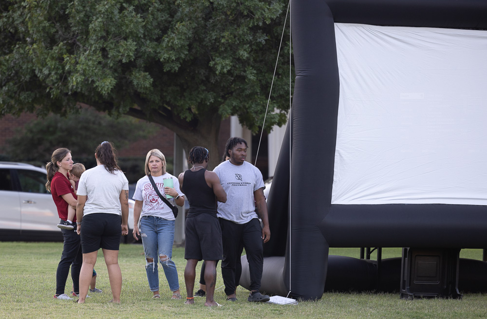 A group of students at Amigos Unidos