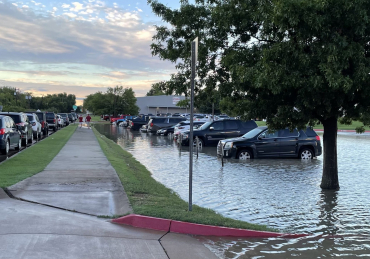 Swimming at Asbury: Storm Floods Campus Grounds