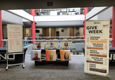 As Give Week Ends, the Pieing Begins