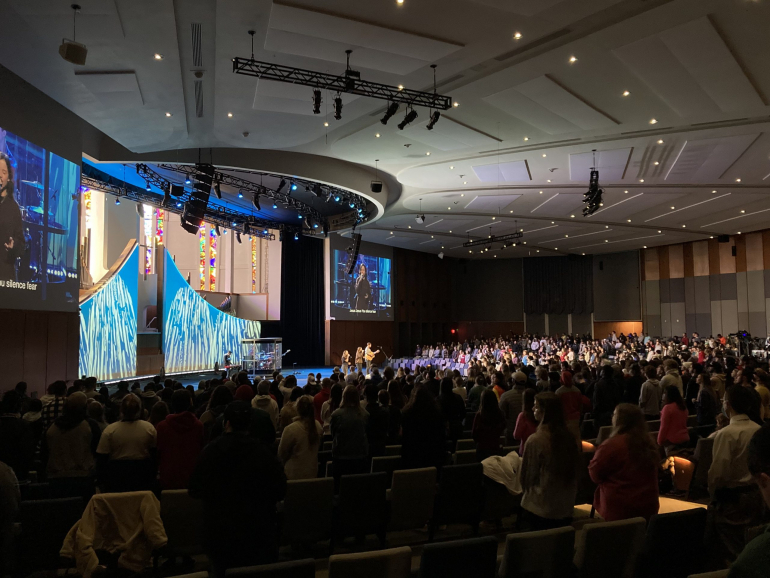 Spring Semester 2023 Kicks Off With Thursday Chapel