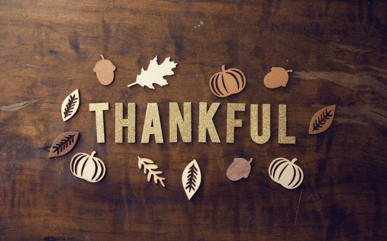 An Attitude of Gratitude: Showing Thankfulness This Thanksgiving Season