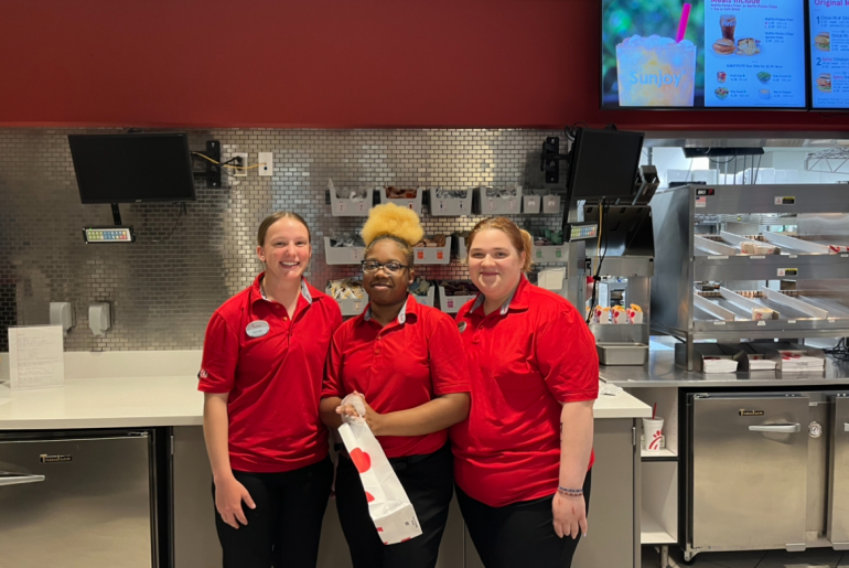 Hannah Davis: Chick Fil-A Student Worker and ROTC Cadet