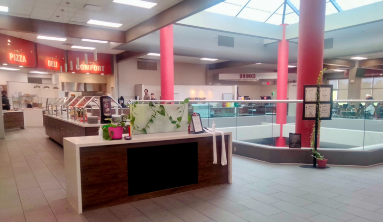 Care Bear Bringing Joy to the SNU Cafeteria 