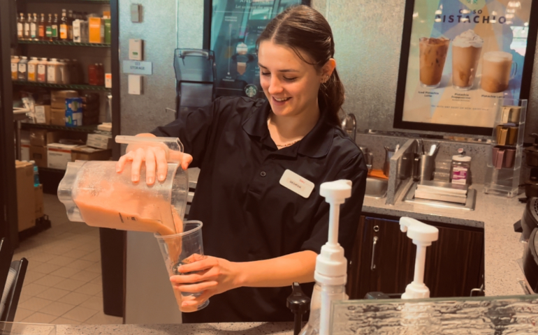 Brewing Connections: Coffee with Georgia Woodward