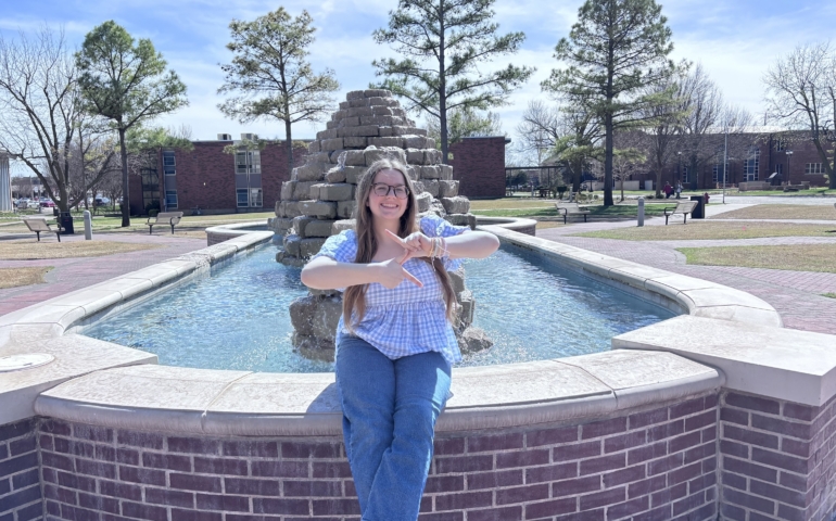 Let No One Look Down: Triynitie Krout’s Path to College