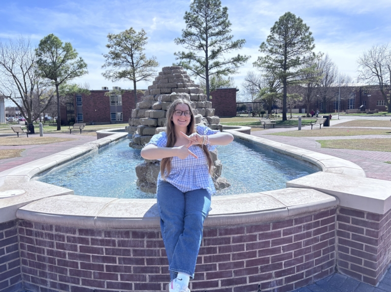 Let No One Look Down: Triynitie Krout’s Path to College