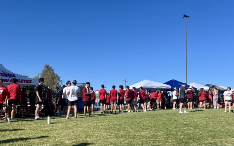 Kicking Off the Athletic Season with the Storm Warning Tailgate